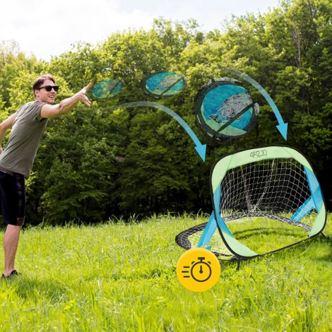 Bramka piłkarska dla dzieci samorozkładająca 2 szt.