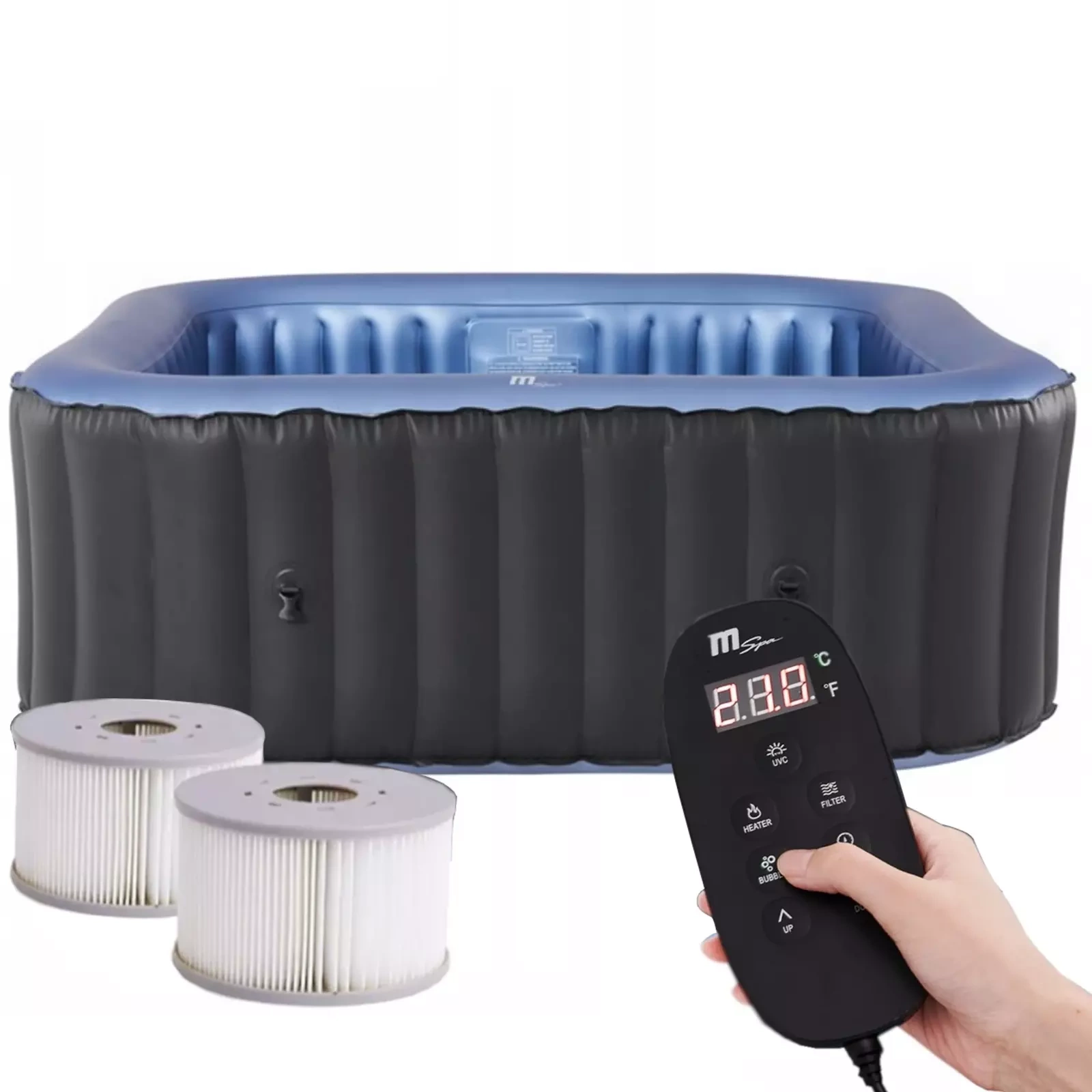 jacuzzi ogrodowe basen z hydromasazem