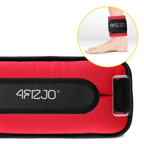 Obciążniki na kostki i nadgarstki 2 x 1 kg