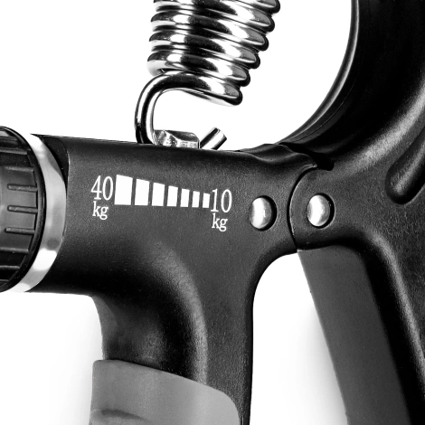 Ściskacz do rąk regulowany szary