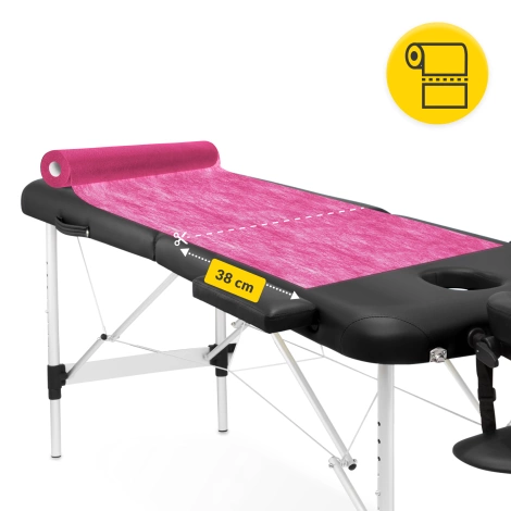 Podkład medyczny w rolce MED 70 cm x 50 m różowy