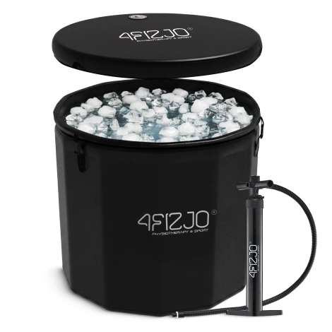 Dmuchana wanna lodowa do morsowania drop-stitch okrągła