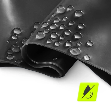 Czepek na basen unisex TSUNAMI PRO czarny