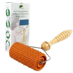 Wałek wieloigłowy do masażu Lyapko 5,0 bez niklu pomarańczowy