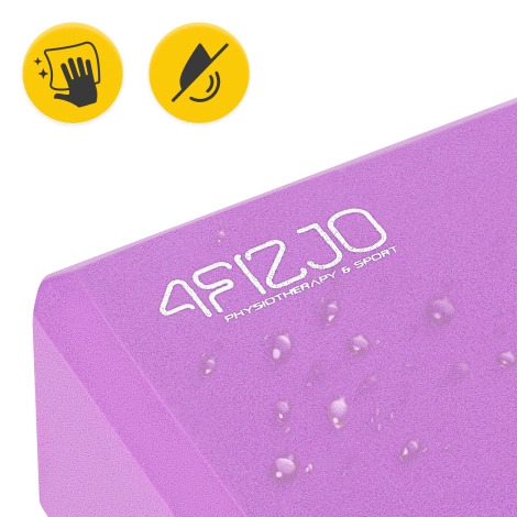 Kostka piankowa do jogi różowa