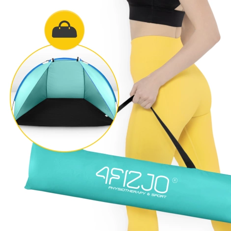 Namiot plażowy PRO jasnoniebieski