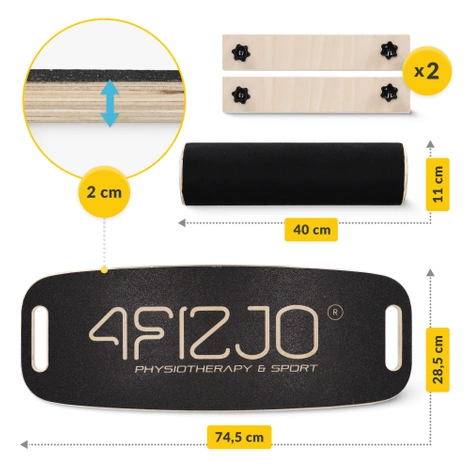 Platforma do balansowania drewniana TRICKBOARD