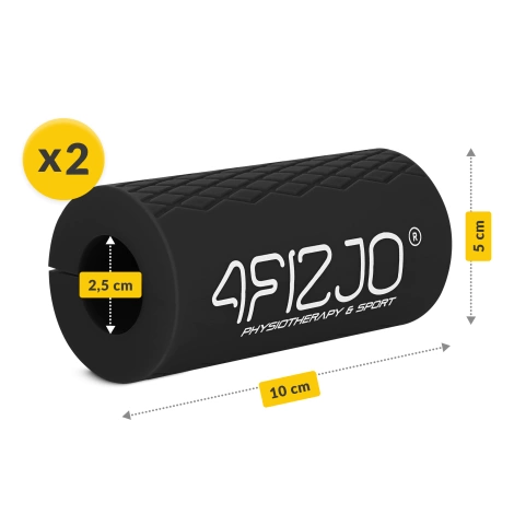 Nakładki silikonowe na gryf czarne