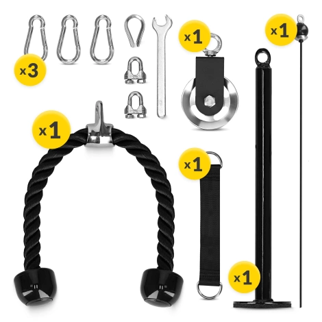 Wyciąg górny i dolny do ćwiczeń