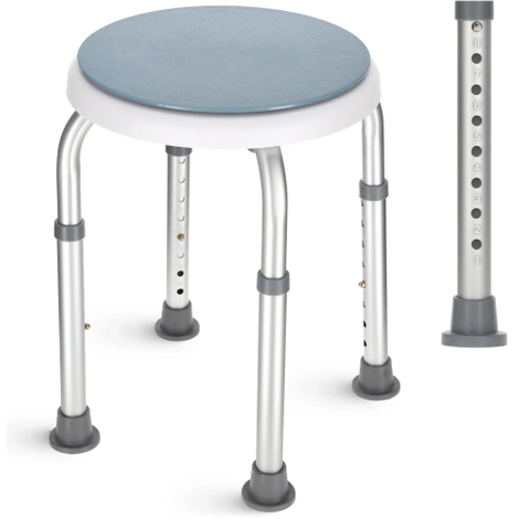 Obrotowy taboret pod prysznic