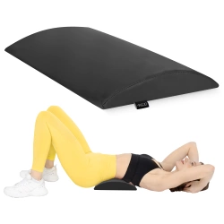 Półwałek lędźwiowy do rehabilitacji czarny