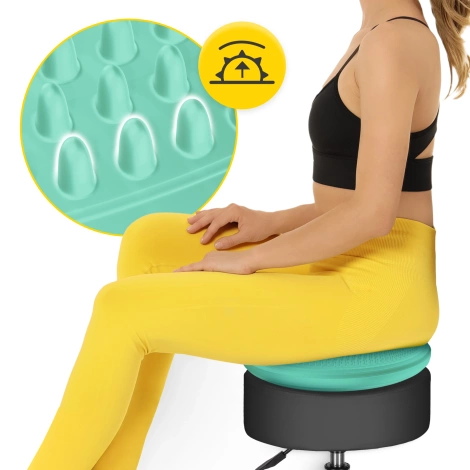 Poduszka sensomotoryczna MED+ 33 cm miętowa