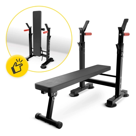 Zestaw kulturystyczny do ćwiczeń 50 kg - domowa siłownia