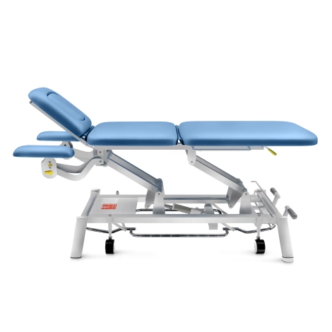 Stół do masażu i rehabilitacji elektryczny ERGO niebieski