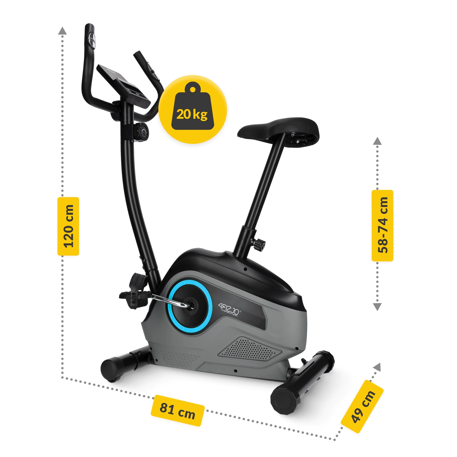 rower stacjonarny magnetyczny treningowy do domu