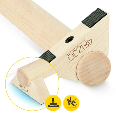 Drewniana belka do treningu równowagi 100 cm