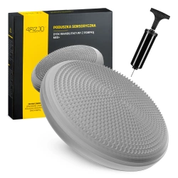 Poduszka sensomotoryczna MED+ 33 cm szara