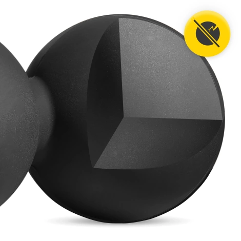 Podwójna piłka do masażu DOUBLE BALL czarna