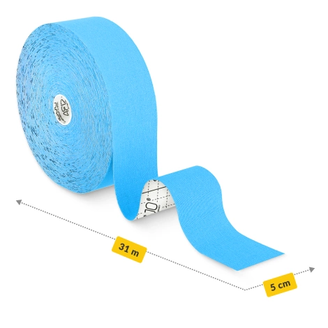 Taśma do kinesiotapingu 5 cm x 31 m