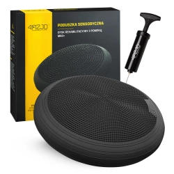 Poduszka sensomotoryczna MED+ 60 cm czarna