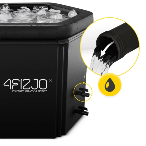 Przenośna wanna do morsowania i regeneracji PRO z systemem chłodzenia