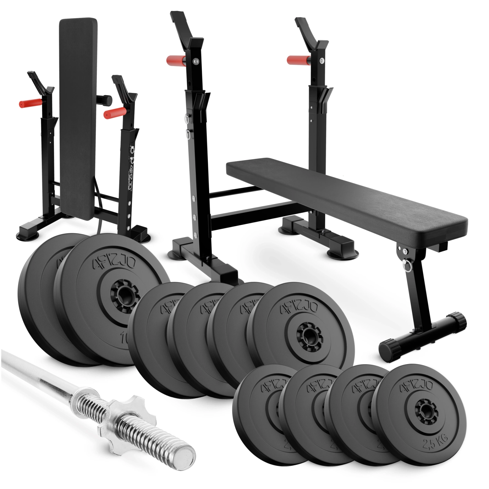 Zestaw kulturystyczny 50 kg