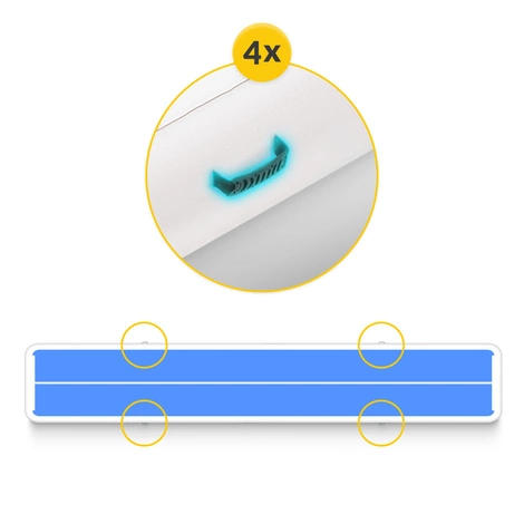 Ścieżka akrobatyczna AIR MAT PRO 12 x 2 x 0,3 m z pompką