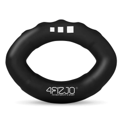 Silikonowy ściskacz do treningu dłoni czarny