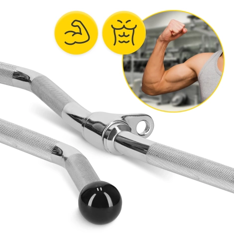 Drążek do wyciągu obrotowy łamany