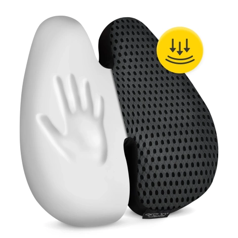 Poduszka ortopedyczna pod plecy czarna