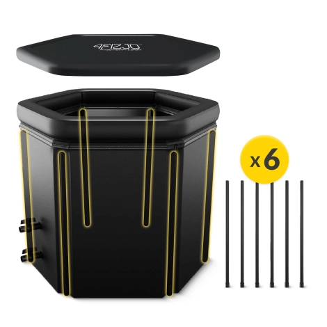 Przenośna wanna do morsowania i regeneracji PRO z systemem chłodzenia