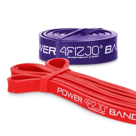 Zestaw 4 gum oporowych do ćwiczeń POWER BAND