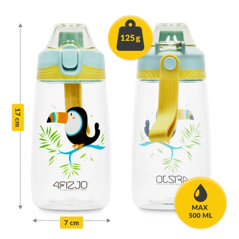 Butelka na wodę dla dzieci TUKAN 500 ml