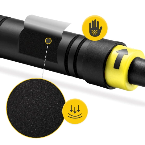 Drążek rozporowy do podciągania zółty