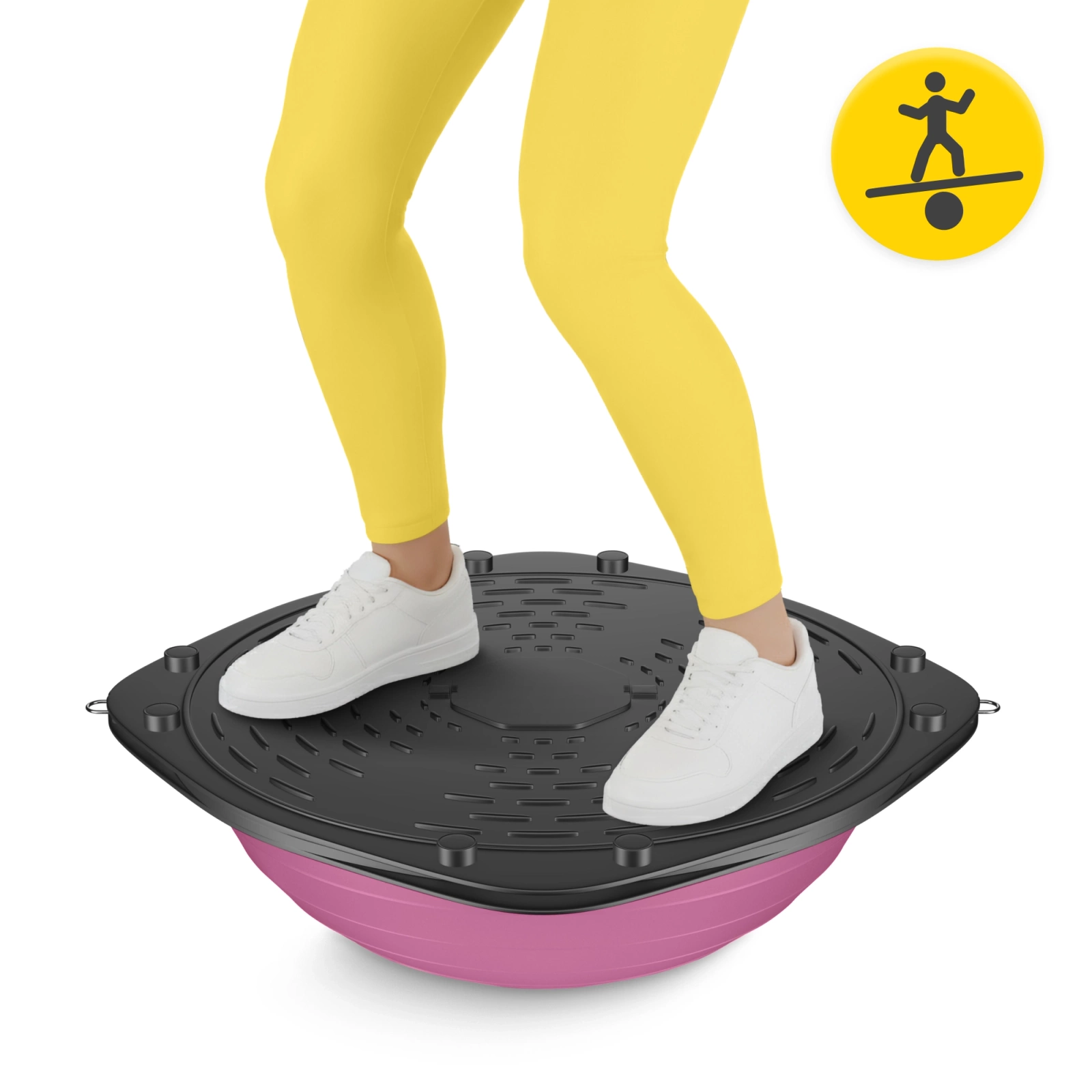 polpilka pilka rownowazna bosu do balansowania do cwiczen