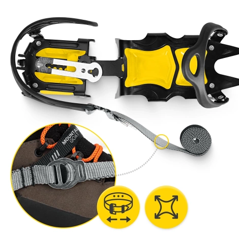 Raki koszykowe Mountain Goat STANDARD rozmiar 36-46 + pokrowiec