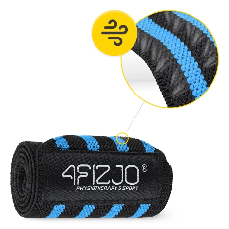 Opaski na nadgarstki 2szt. niebieskie