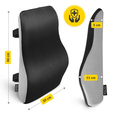 Poduszka ortopedyczna do siedzenia chłodząca