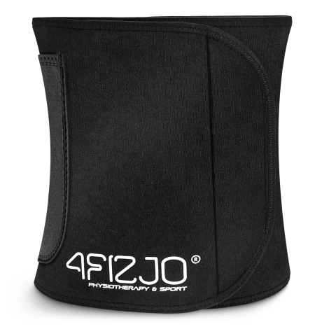 Neoprenowy pas wyszczuplający na brzuch z kieszonką S/M