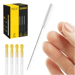 Igły do akupunktury z prowadnicą 100 szt. 0,3 x 50 mm
