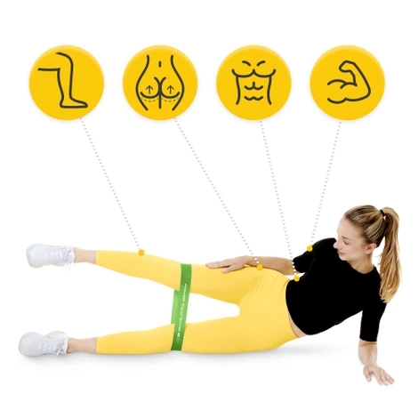Guma oporowa do ćwiczeń MINI POWER BAND 1,0 mm