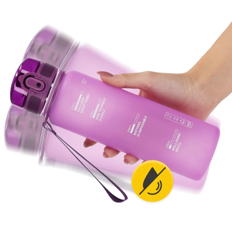 Butelka sportowa na wodę 650 ml różowa