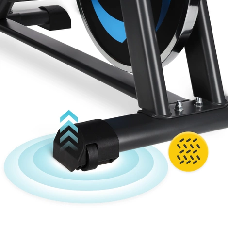 Rower spinningowy mechaniczny ULTRA szary