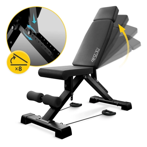 Ławeczka treningowa regulowana do ćwiczeń EVO