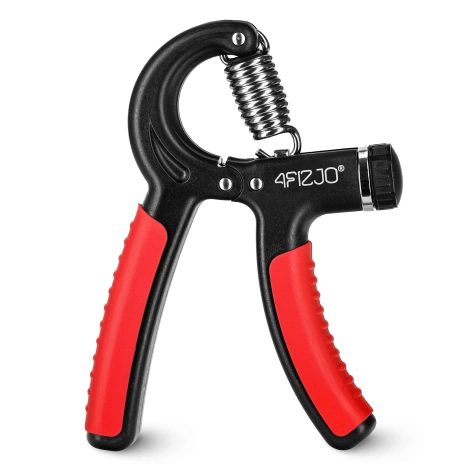 Ściskacz do rąk regulowany czerwony