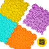 Ortopedyczna mata sensoryczna puzzle dla dzieci 4 szt.