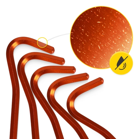 Śledzie aluminiowe do namiotu 10 szt.