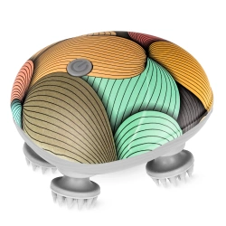 Elektryczny masażer do głowy wodoodporny wielokolorowy