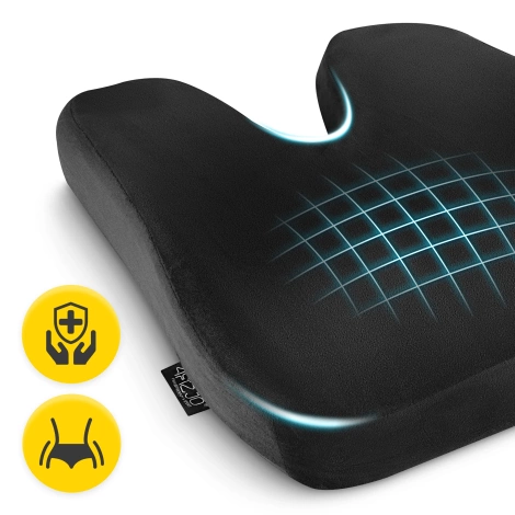 Poduszka ortopedyczna pod plecy PRO czarna