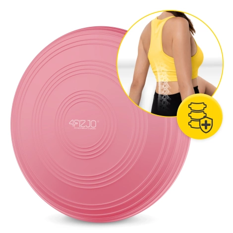 Poduszka sensomotoryczna MED+ 33 cm różowa